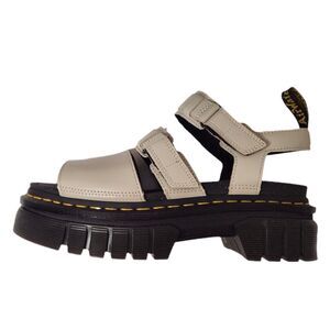 Dr. Martens Ricki 3 Strap Sandal Womens 9 Cobblestone Grey